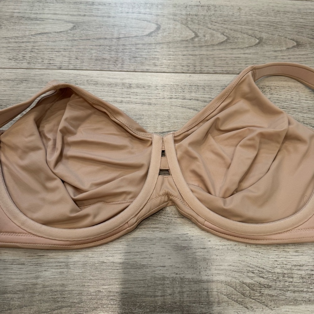 SPANX | Nude Beige Low Profile Full Coverage Minimizer Bra- Size 42DD - Picture 11 of 15